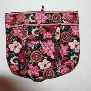 Vera Bradley Mod Floral Pink Shoulder Bag